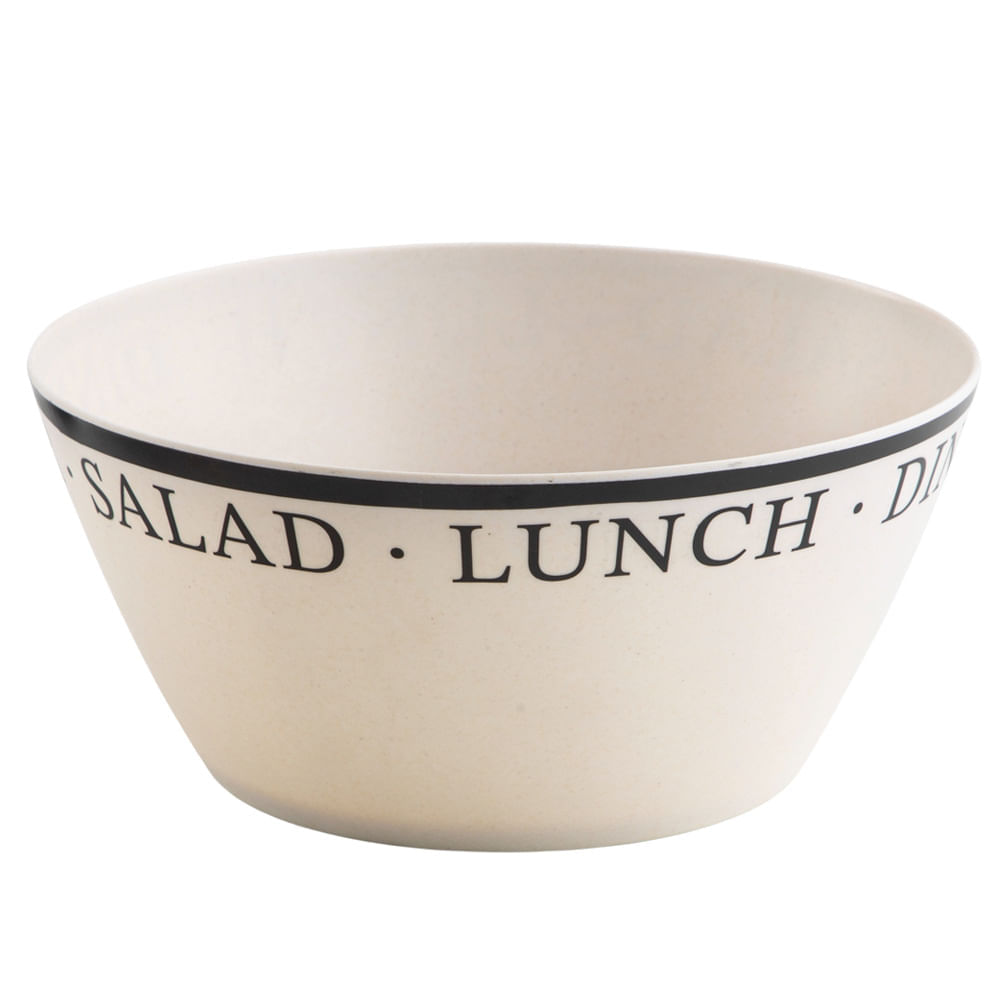 Bowl DECO HOME Grande Melamine B&W Home