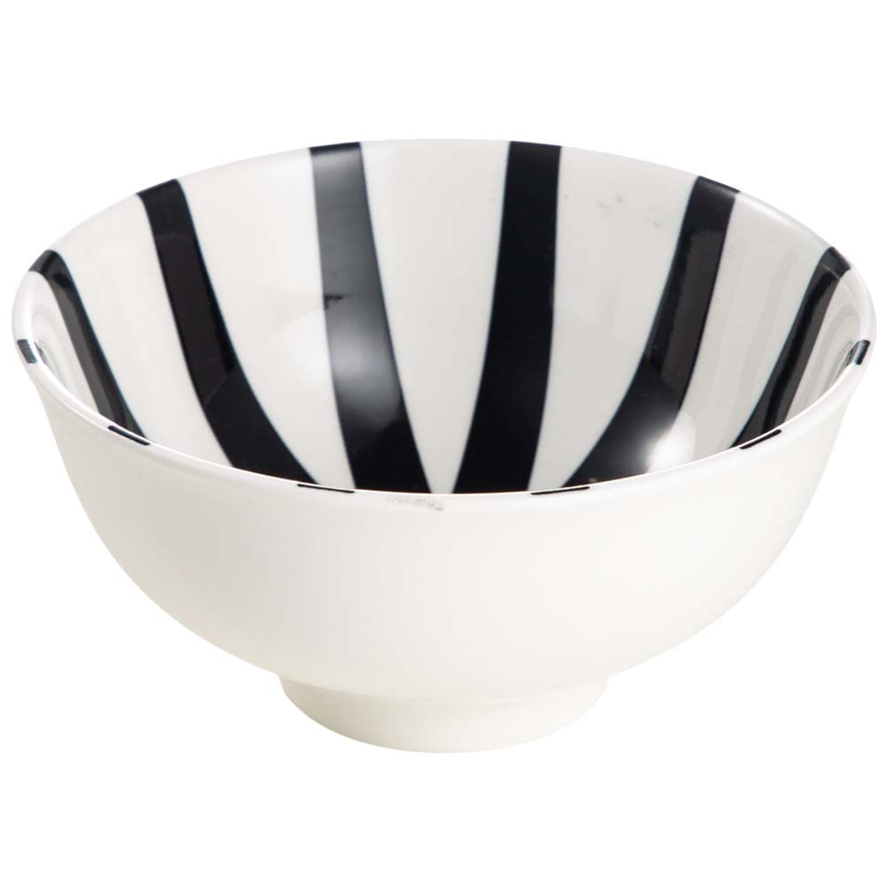 Bowl DECO HOME Rayas B&W Home