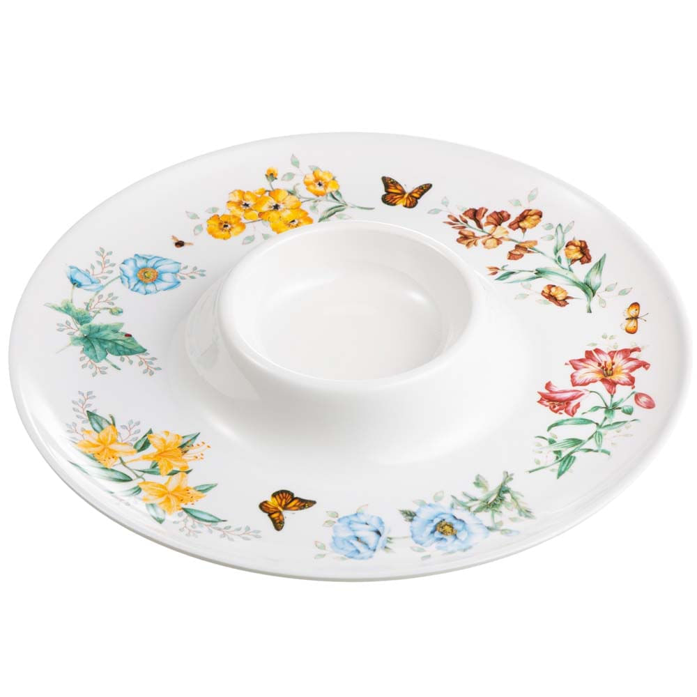 Plato DECO HOME Piqueo Melamine Mariposa