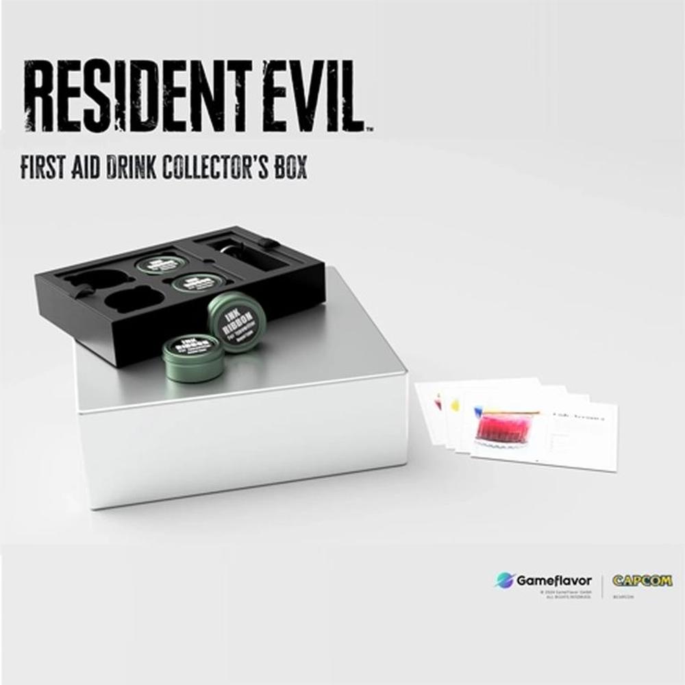 Resident Evil First Aid Drink Collectors Box