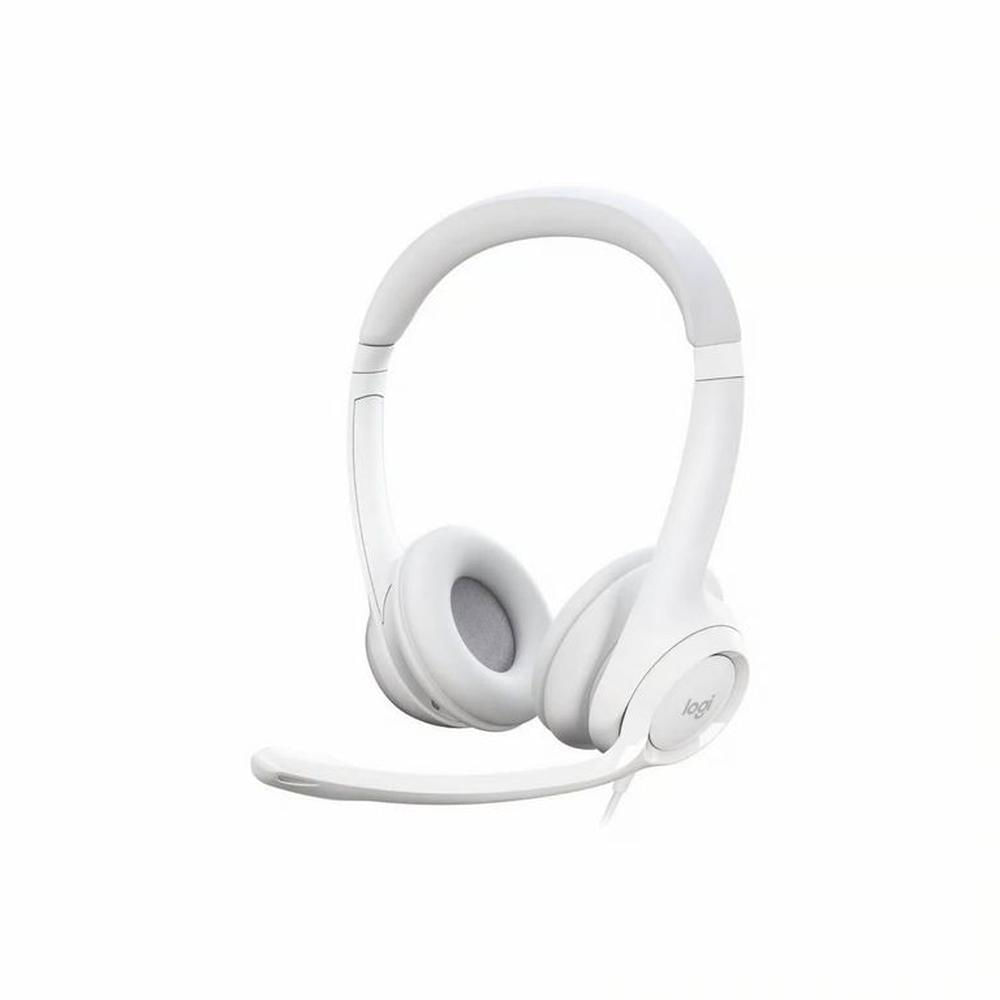 AUDIFONO CMICROF LOGITECH H390 USB NOISE CANCELLING WHITE
