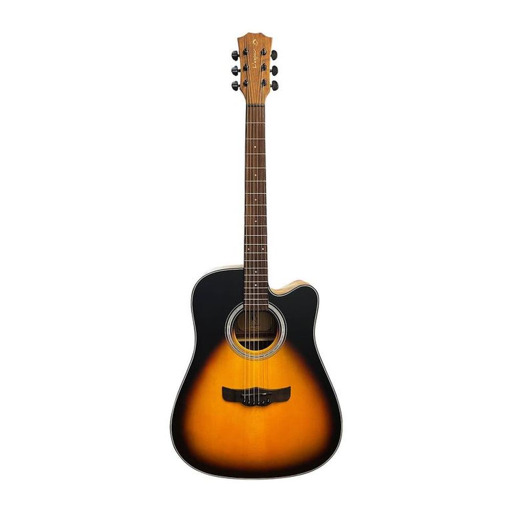 Guitarra acústica Lespoir Sunburst  K-312C SB.