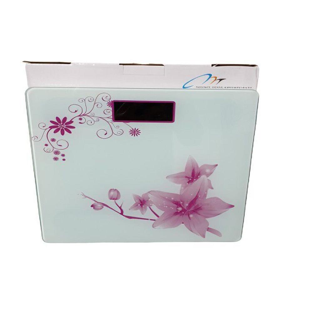 Balanza Personal Digital De Baño 180kg Con Diseño
