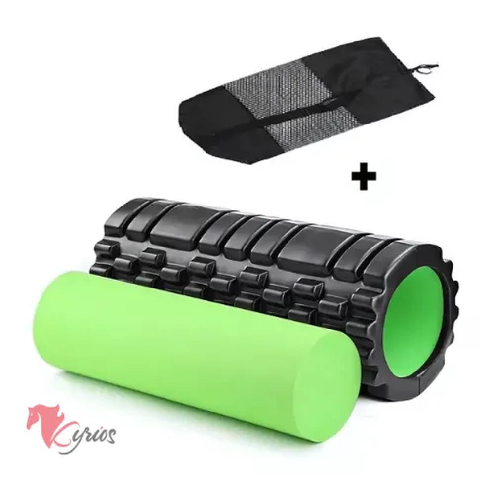 Foam Roller Cilindro Yoga Elongación Masajeador Con Estuche