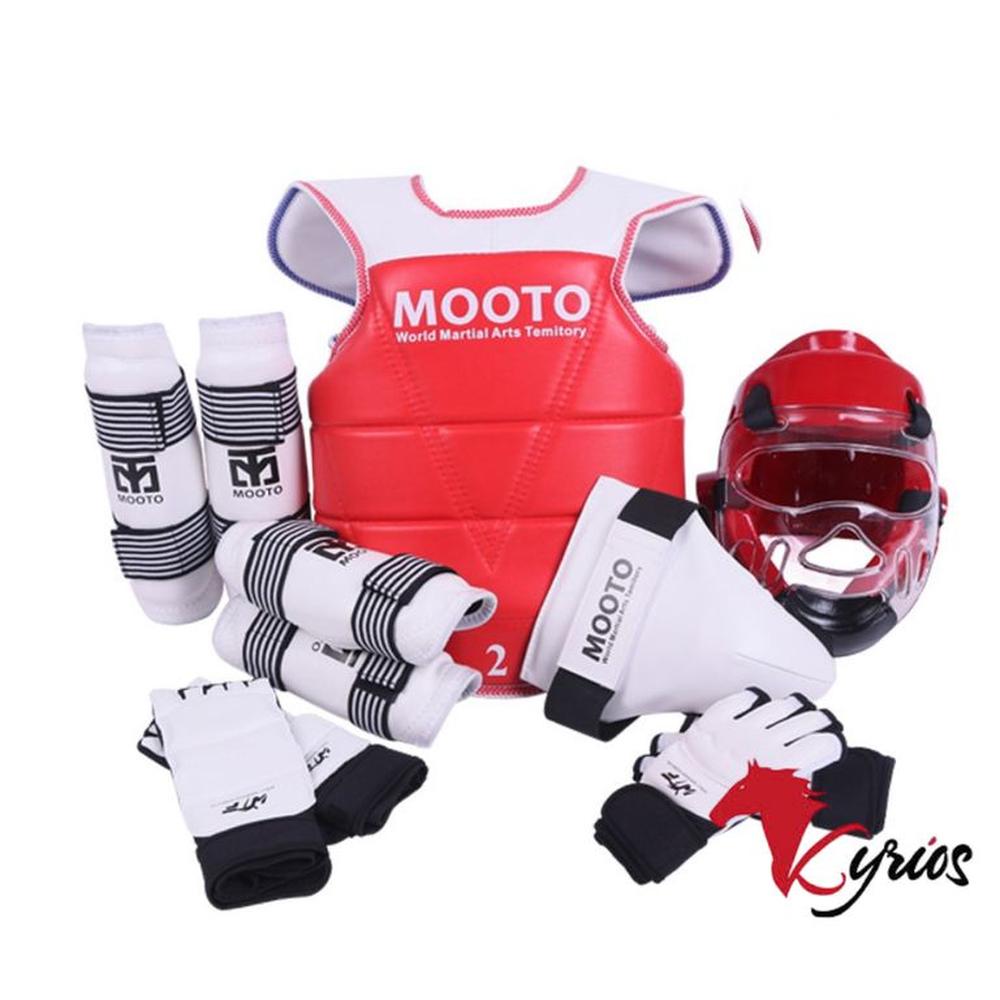 KIT DE TAEKWONDO IMPORTADO MOOTO TALLA 5