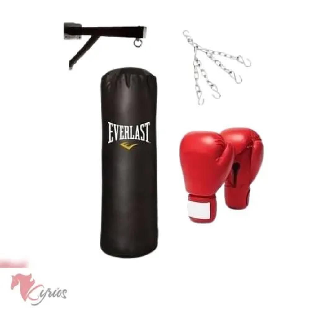 Saco 1.50 MTS Con Relleno+ Rack + Cadena + Guantes