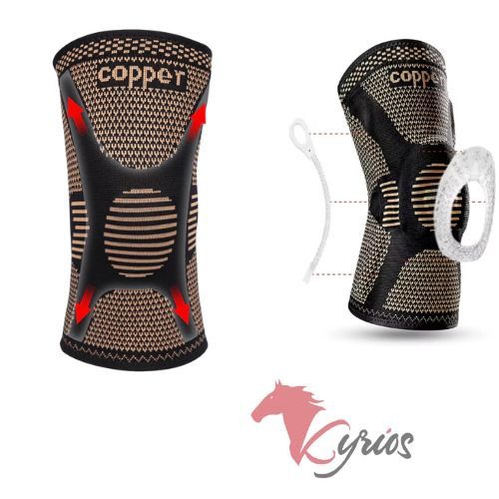 Rodillera de Gel con Hilo de Cobre M