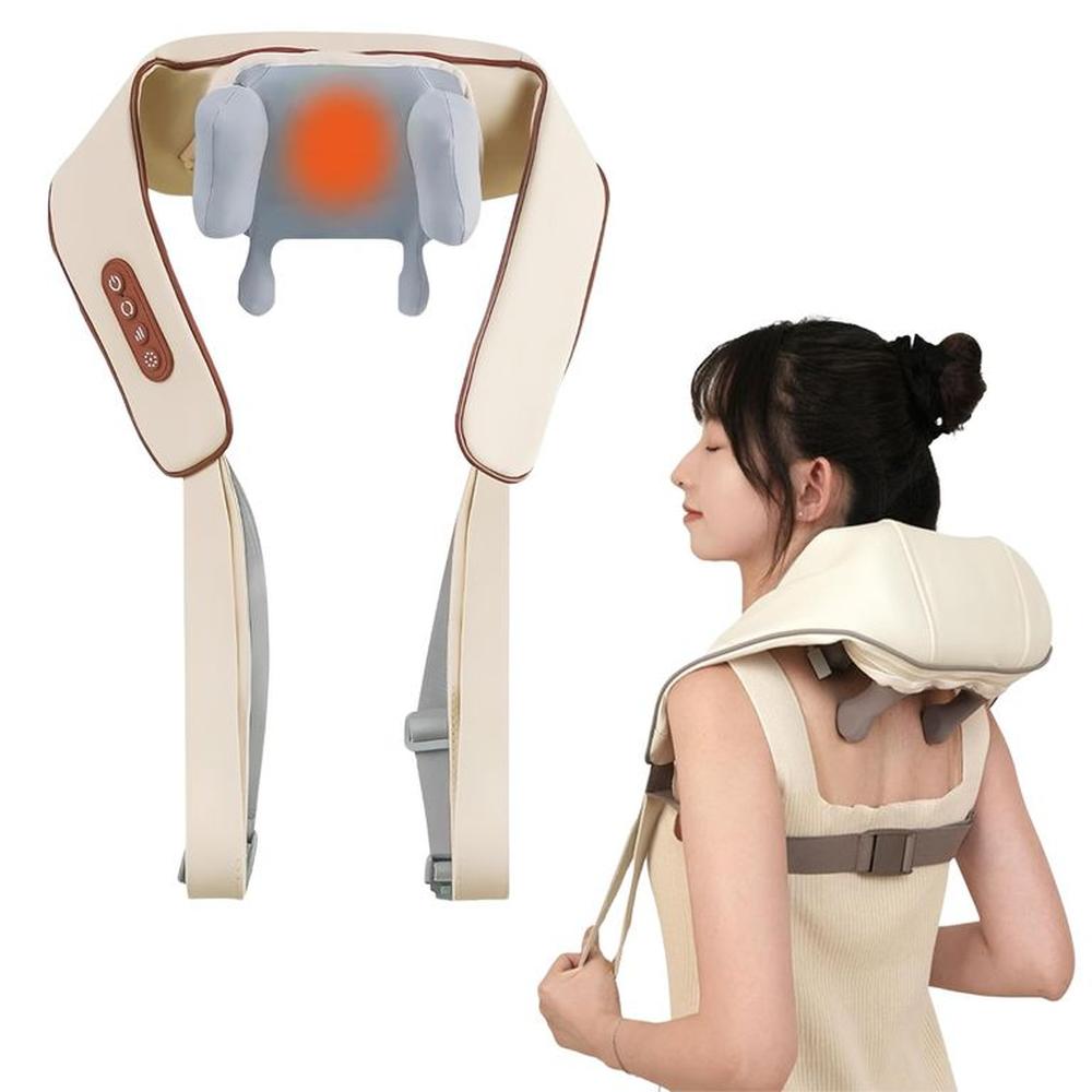 Masajeador Cuello Recargable Espalda Hombros Pantorrilla Relajante