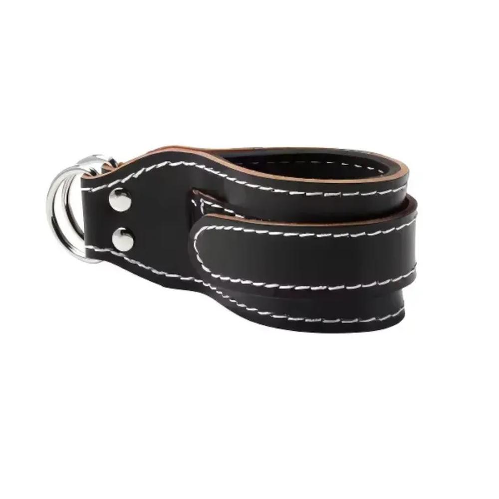 Tobilleras De Cuero Reforzado Para Polea