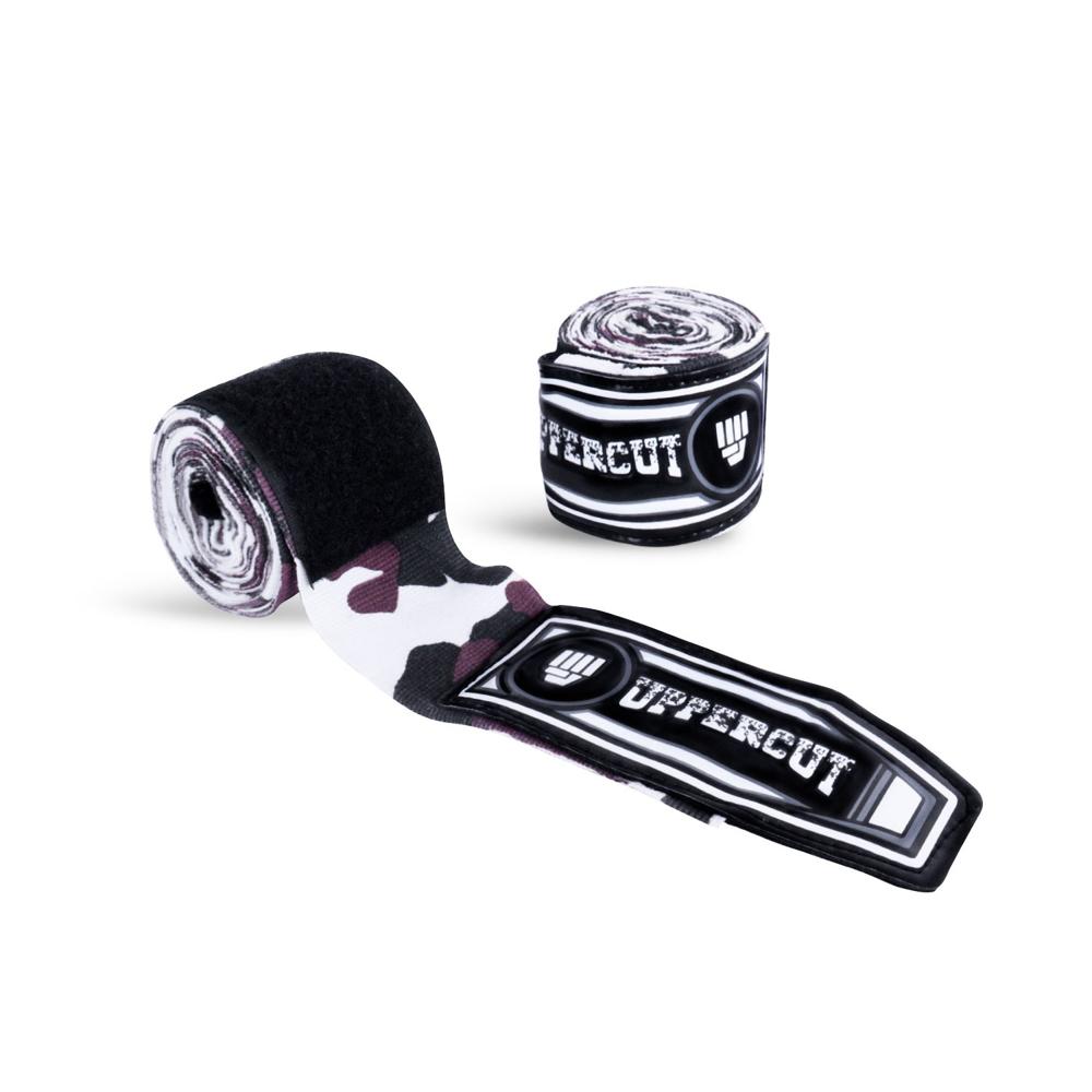 Vendas Para Box Uppercut Semielásticas Camufladas Negras