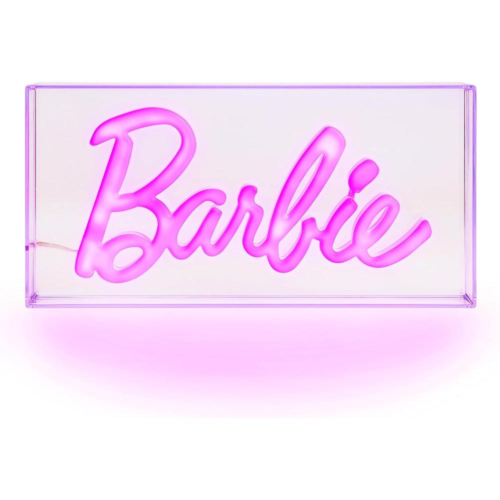 Paladone Barbie, letrero LED rosa neón oficial