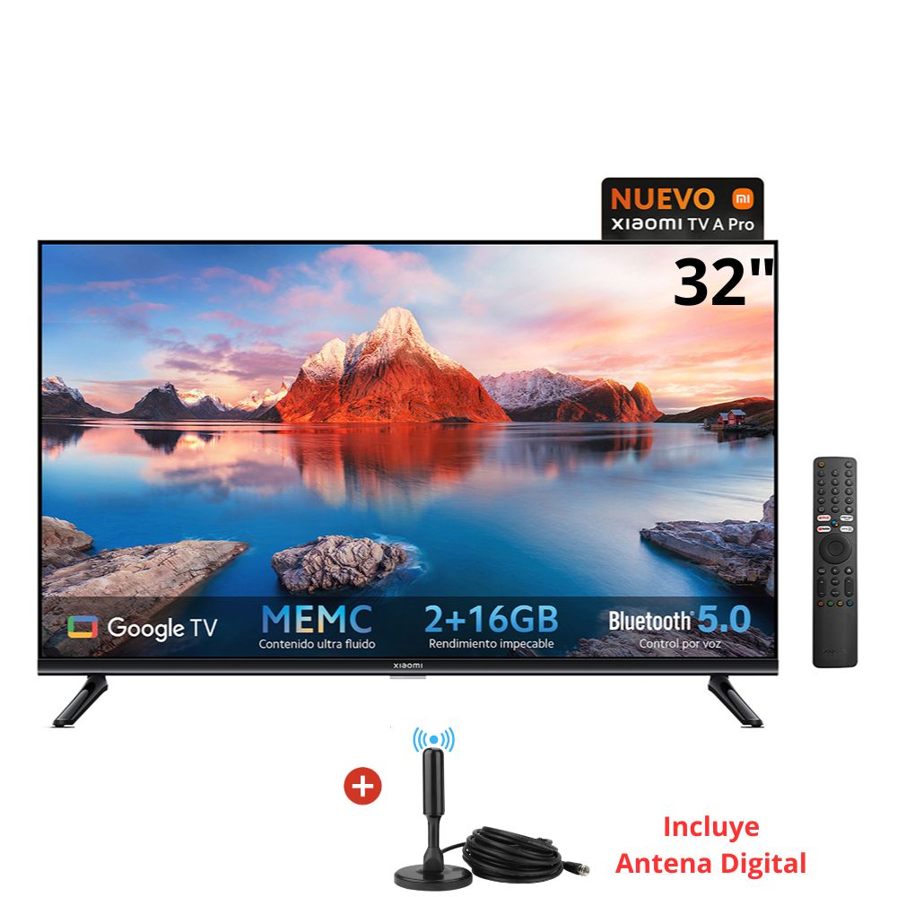 TELEVISOR XIAOMI A PRO-32 HD GOOGLE TV - 2025