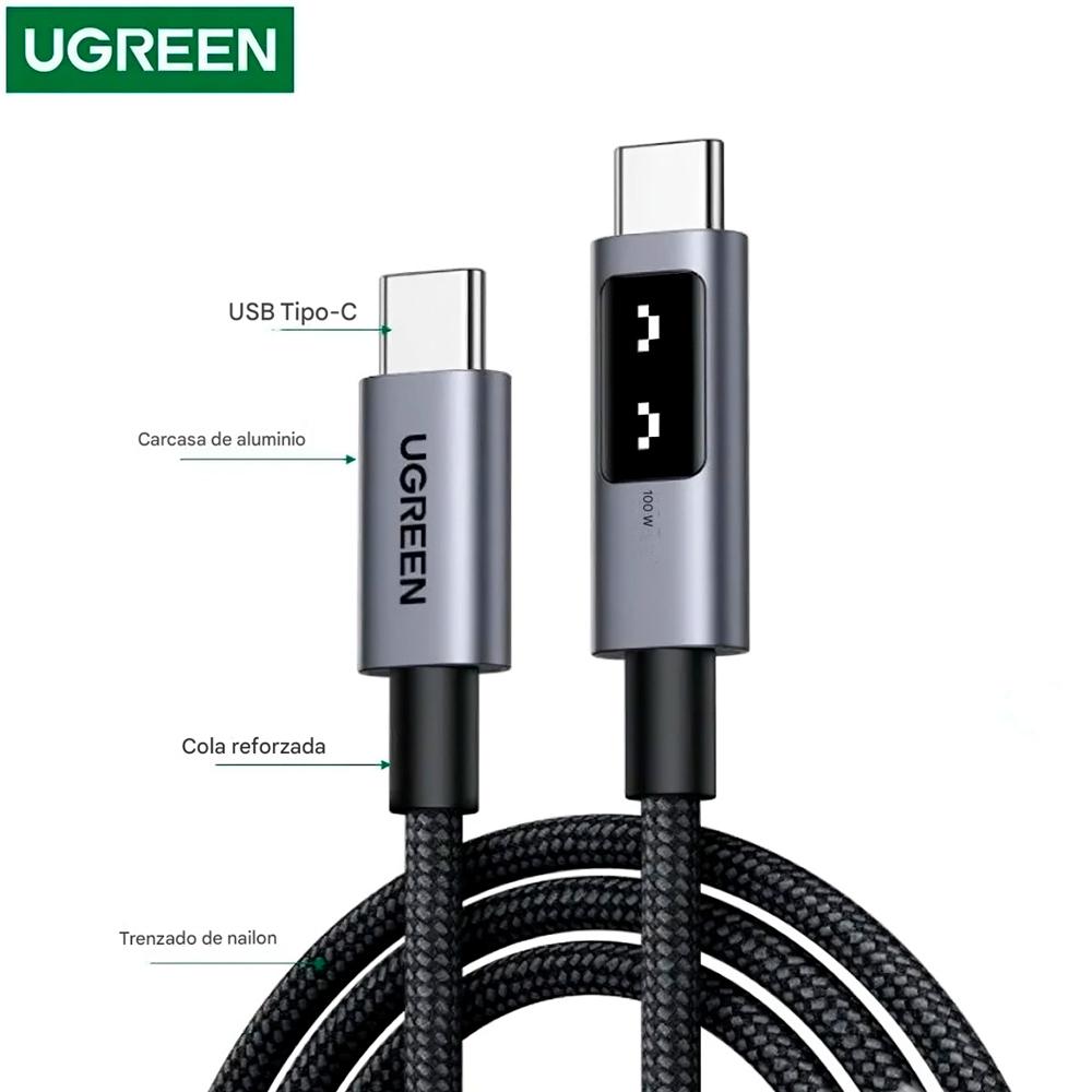 Ugreen L509 Cable Carga Rapida 100w Usb C A Usb C 1m