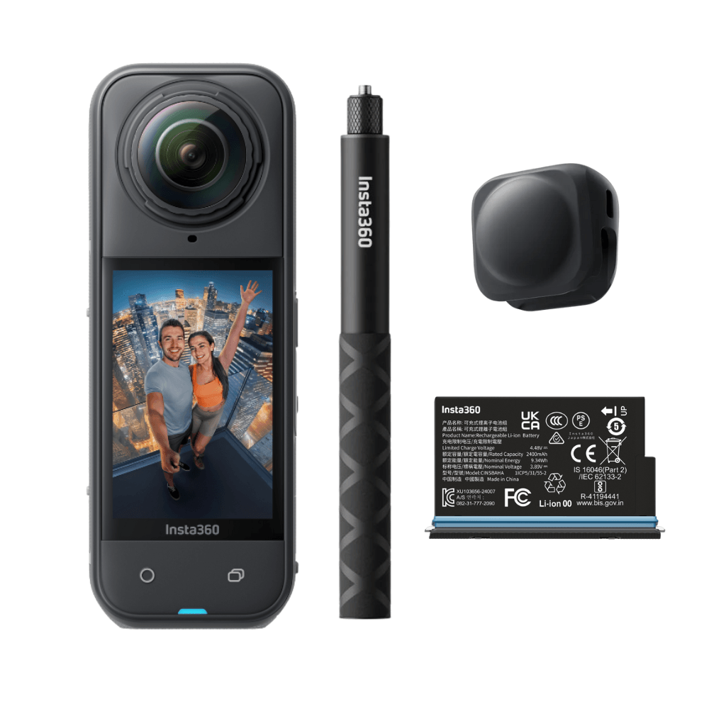 Cámara de acción Insta360 X5 Starter Bundle