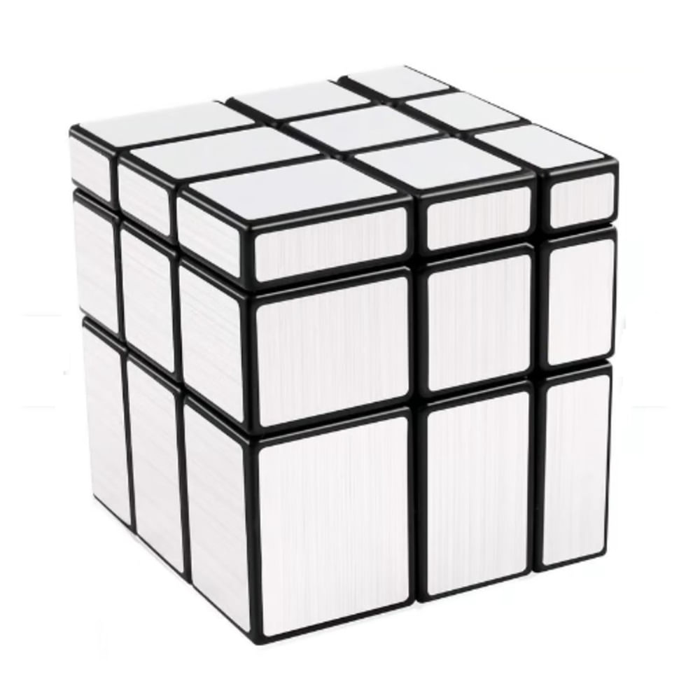 CUBO ESPEJO PLATEADO 3 X 3 MOYU