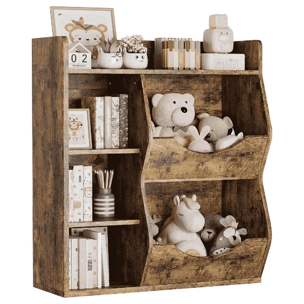 Librero Camy Juguetero Multiusos Caramelo Amore Home