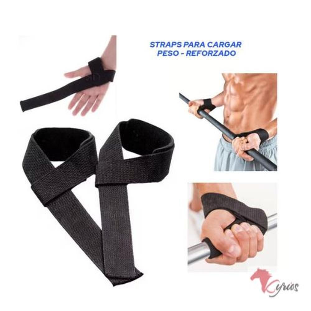 Straps Para Cargar Peso Con Antideslizante