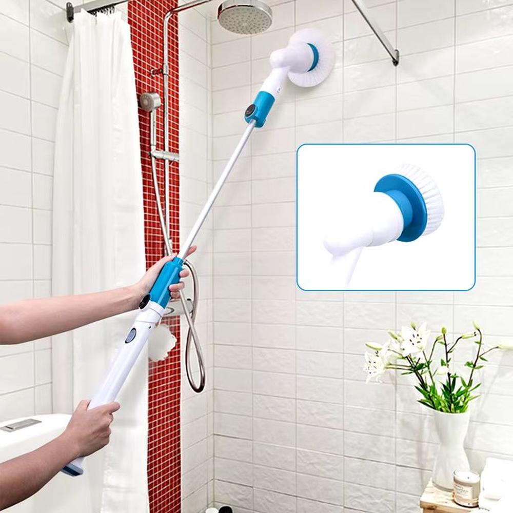 Cepillo Eléctrico Inalámbrico De Limpieza de Pisos