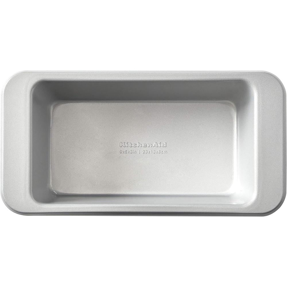 KitchenAid molde para pan 23x13 cm, acero aluminizado antiadherente | Plateado