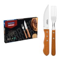 JUEGO DE CUBIERTOS TRAMONTINA PARA ASADO PARRILLA 12 PZAS DYNAMIC 22399063