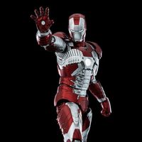 AVENGERS: THE INFINITY pelicula DLX IRON MAN MARK V 1/12