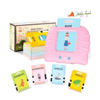 Flash Cards Early Learning Ingles y Español Pink
