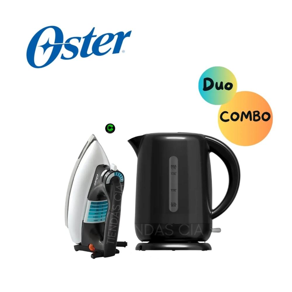 Duo Combo Oster Plancha GCSTBV4119 y Hervidor BVSTKT3101