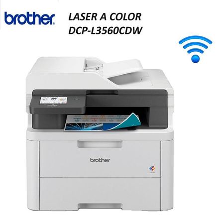 Impresora BROTHER DCP-L3560CDW Wifi Multifuncional Laser color 3560