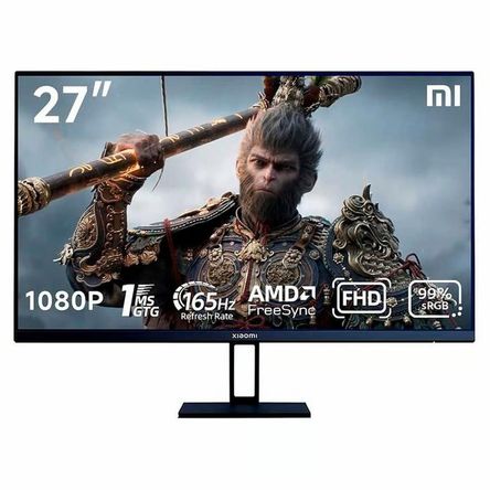 Monitor Gamer Xiaomi G27i 27 IPS FHD 165Hz 1ms HDR10 FreeSync Premium Monitor Gamer Xiaomi G27i 27 IPS FHD 165Hz 1ms HDR10 FreeSync Premium