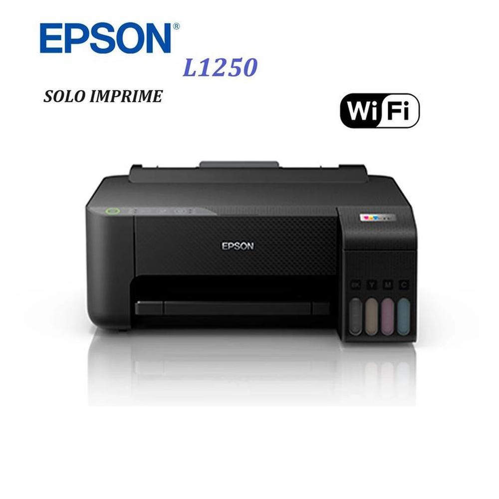 Impresora Epson L1250 WIFI SOLO IMPRIME ECOTANK L1250 NO COPIA ESCANER Impresora Epson L1250 WIFI SOLO IMPRIME ECOTANK L1250 NO COPIA ESCANER