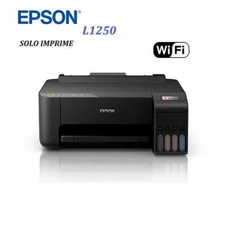 Impresora Epson L1250 WIFI SOLO IMPRIME ECOTANK L1250 NO COPIA ESCANER