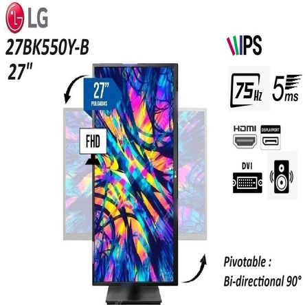 MONITOR LG 27BK550Y-B 27 MONITOR LG 27BK550Y-B 27
