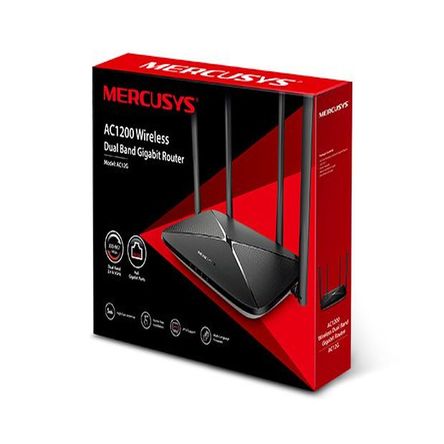 Router Mercusys Ac12g Ac1300 4 Antenas Doble Router Mercusys Ac12g Ac1200 4 Antenas Doble
