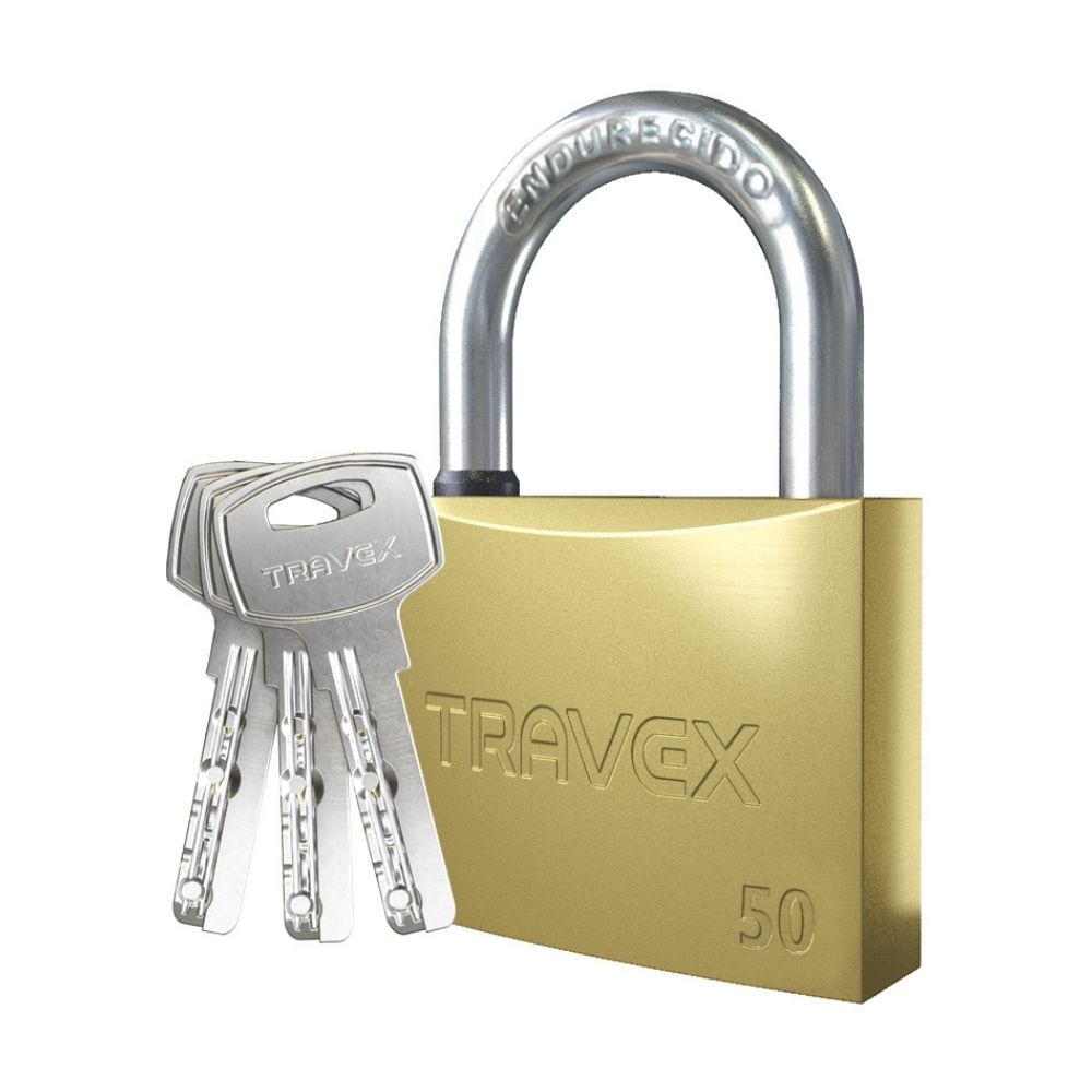 Candado Multipunto Alta Seguridad 50mm Travex