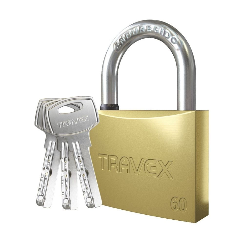 Candado Multipunto Alta Seguridad 60mm Travex