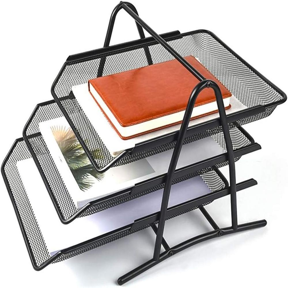 Bandeja Organizador Oficina Documentos Escritorio 3 Niveles