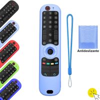 Funda Case de silicona para control Magic LG 2021 - 2022 - CELESTE