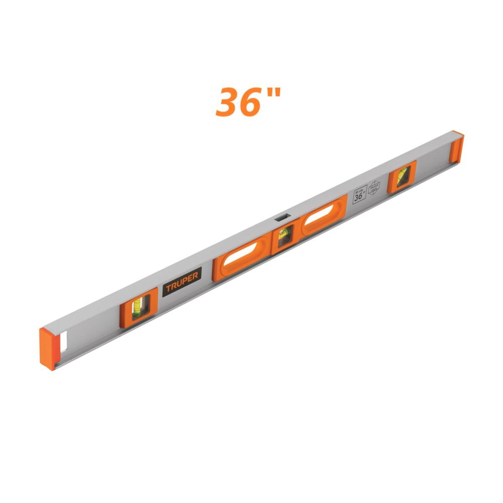 Nivel Profesional de 36" de Mano de Aluminio 17038 Truper