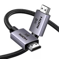 Cable Hdmi 2.1 8k 48gbps 3m UGREEN Nailon 60Hz 4k 120Hz ULTRA HD HDR