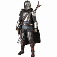 FIGURA MEDICOM TOY STAR WARS MAFEX NO.129 THE MANDALORIAN BESKAR ARMOR