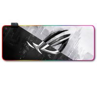 Mousepad Gamer Luces Led RGB Asus 2- 80x30 Antieslizante