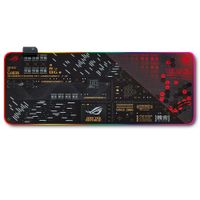 Mousepad Gamer Luces Led RGB Asus 1- 80x30 Antieslizante