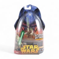 STAR WARS: REVENGE OF THE SITH - YODA (SPINNING ATTACK) 3 3/4''