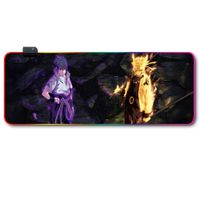 Mousepad Gamer Luces Led RGB Naruto 1- 80x30 Antieslizante