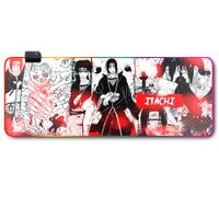 Mousepad Gamer Luces Led RGB Naruto 6- 80x30 Antieslizante