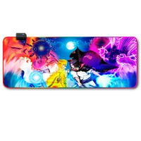 Mousepad Gamer Luces Led RGB Naruto 2- 80x30 Antieslizante