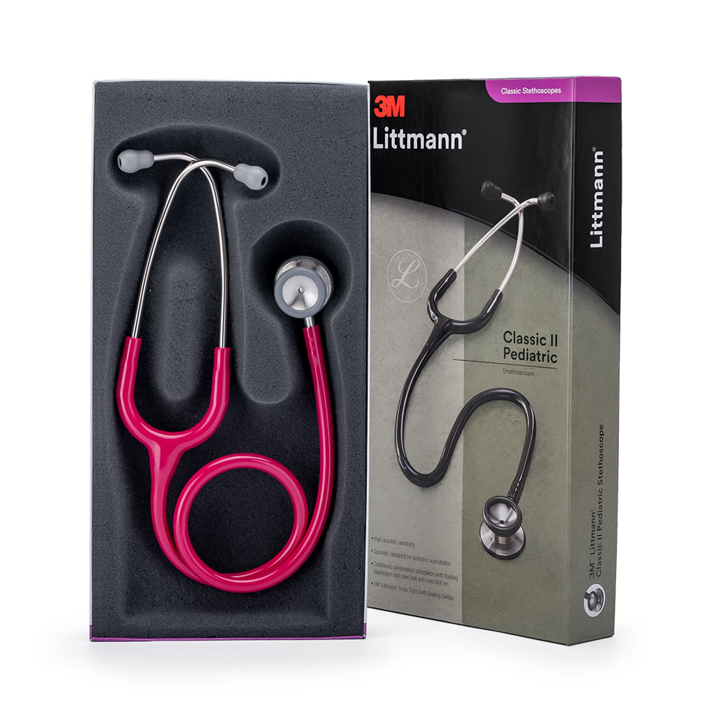 Estetoscopio LITTMANN Classic II Pediátrico Frambuesa 2122
