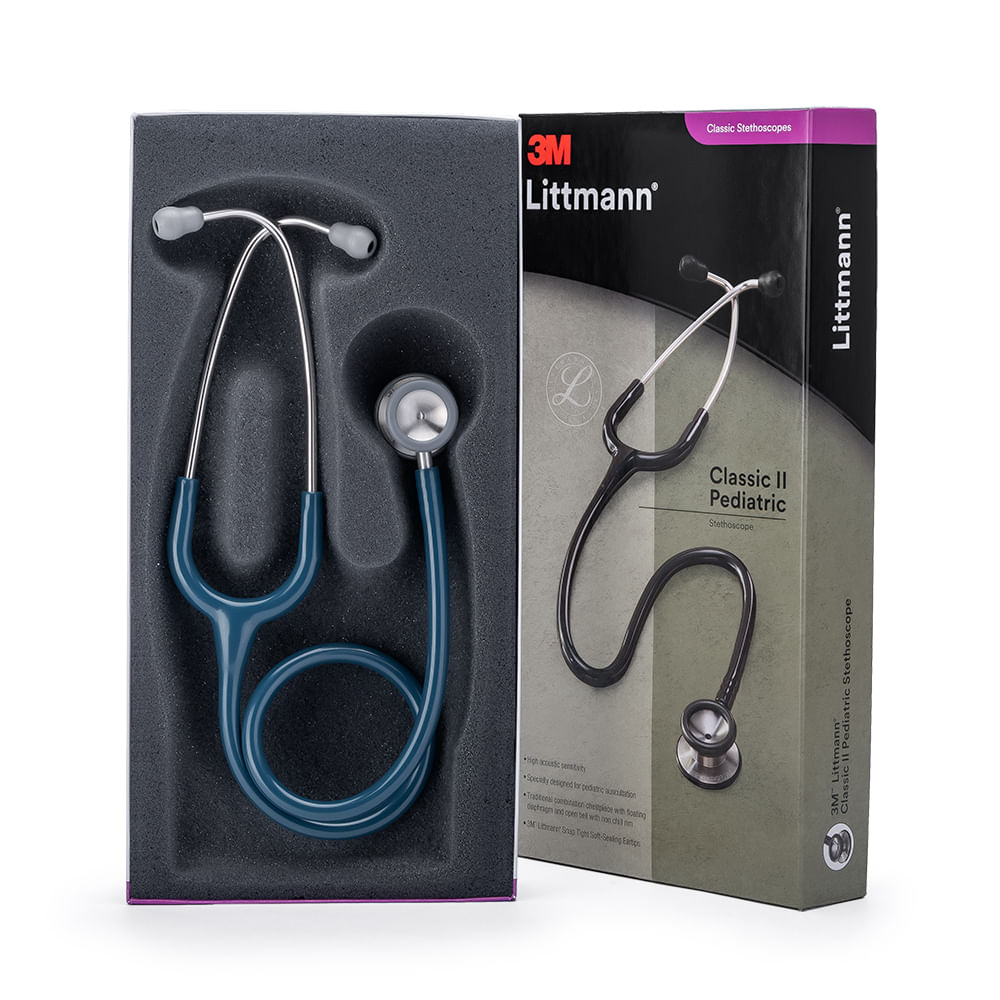 Estetoscopio LITTMANN Classic II Pediátrico Azul Caribe 2119