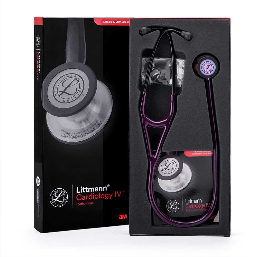 Estetoscopio LITTMANN Cardiology IV Morado Arcoíris 6205