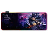 Mousepad Gamer Luces Led RGB Solo leveling 3- 80x30 Antieslizante